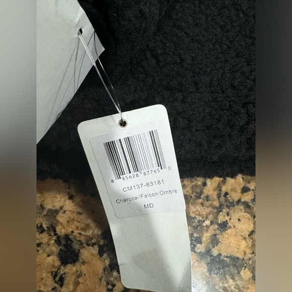 Pendleton Livingston Wool Faux Shearling Fleece Zip Jacket Charcoal - Picture 4 of 5